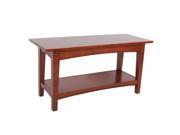 Alaterre Shaker Cottage Bench Cherry ASCA0360