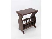 Wayborn Furniture Magazine Table Dark Brown 9125