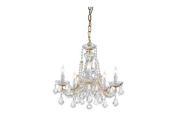 Crystorama Maria Theresa Chandelier Clear Cut Crystal 4476 GD CL MWP