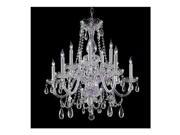 Crystorama Traditional Crystal Chandelier 1130 CH CL MWP
