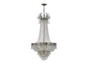 Crystorama Majestic Sold Cast Brass Ornate Crystal Chandelier 1487 HB CL MWP