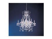 Crystorama Traditional Crystal Chandelier Clear Swarovski Elements 1035 CH CL S