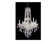 Crystorama Traditional Swarovski Spectra Crystal Chandelier 1105 CH CL SAQ