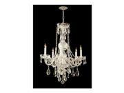 Crystorama Traditional Swarovski Elements Crystal Chandelier 1115 PB CL S