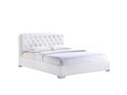 Modway Furniture Amelia Queen Vinyl Bed Frame White MOD 5133 WHI SET