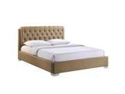 Modway Furniture Amelia Queen Fabric Bed Frame Latte MOD 5036 LAT SET