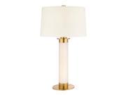 Hudson Valley Thayer Table Lamp Light Aged Brass L323 AGB WS