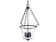 Hudson Valley Eaton 4 Light Pendant in Historic Nickel 833 HN