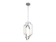 Feiss 4 Light Mini Audrie Pendant Polished Nickel P1325PN