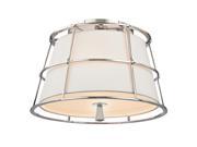 Hudson Valley Savona 2 Light Semi Flush Polished Nickel 9814 PN