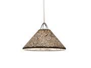 WAC Lighting Micha Mirror Pendant with Chrome Canopy Chrome MP 559 MR CH