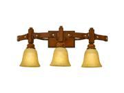 Kalco Rodeo Dr. 3 Light Bath Antique Copper 4643AC NS14