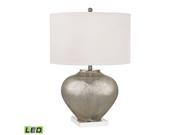 Dimond Edenbridge Table Lamp in Antique Silver with Crystal D2544 LED