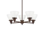 Capital Lighting Chandelier 4555BB 128