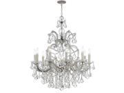 Crystorama Maria Theresa 11 Light Swarovski Spectra Chandelier 4438 CH CL SAQ