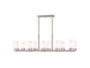 Livex Manhattan Chandelier in Brushed Nickel