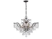 Crystorama Filmore 6 Light Hand Cut Crystal Chandelier 4459 VZ CL MWP