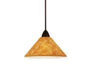 WAC Lighting Micha Quick Connect Pendant Gold Shade QP559 GL DB