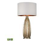 Dimond Pennistone Table Lamp in Antique Gold with Polished Nickel D2533 LED