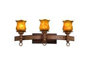 Kalco Americana 3 Light Bath Antique Copper 4203AC PS15