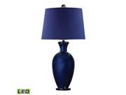 Dimond Helensburugh Table Lamp in Navy Blue with Black Nickel D2515 LED