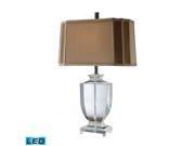 Dimond Lighting Layfette LED Table Lamp in Clear Crystal D1814 LED