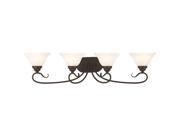 Livex Lighting Coronado Bathroom Vanity Lighting Bronze 6104 07