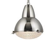 Hudson Valley Belmont 1 Light Pendant Satin Nickel 8117 SN