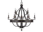 Capital Lighting The Wyatt Collection 10 Light Chandelier Surrey 4250SY 000