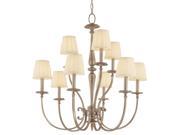 Hudson Valley Jefferson 9 Light Chandelier in Antique Nickel 5219 AN