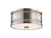 Hudson Valley Gaines 2 Light Flush Mount Polished Nickel 2202 PN