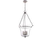Hudson Valley Eaton 4 Light Pendant in Aged Brass 834 AGB