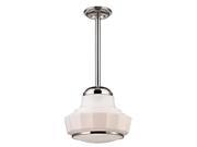 Hudson Valley Odessa 1 Light Pendant Polished Nickel 3809 PN