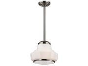 Hudson Valley Odessa 1 Light Pendant Satin Nickel 3814 SN