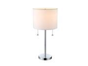 Canarm Monti 2 Light Table Lamp in Chrome ITL433A22CH