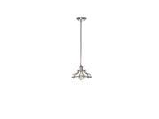 Maxim Mini Hi Bay 1 Light Pendant w Bulb in Polished Nickel 25044PN BUI