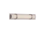 WAC dweLED Vie 18 LED Bath Wall Light Brushed Nickel WS 6618 BN