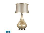 Dimond Lighting Eleanor LED Table Lamp in Pearlescent Cream D2115 LED