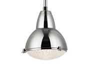 Hudson Valley Belmont 1 Light Pendant Polished Nickel 8113 PN