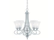 Thomas Elipse Chandelier Brushed Nickel 5x100W SL811578