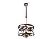 Kalco Eternity 3 Light Pendant Etruscan Bronze 6606EZ