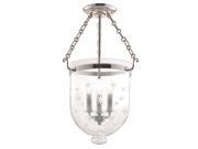 Hudson Valley Hampton 3 Light Semi Flush Polished Nickel 253 PN C3