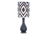 Dimond Lighting Hitchin Table Lamp in Navy Blue with Black Nickel D2517