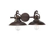 Capital Lighting Oneill 2 Light Vanity Burnished Bronze 3792BB