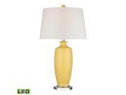 Dimond Lighting Halisham Sunshine Table Lamp in Sunshine Yellow D2505 LED