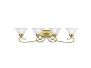 Livex Lighting Coronado Bath Light in Polished Brass 6104 02