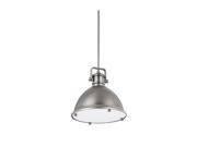 Capital Lighting 1 Light Pendant Antique Nickel 4432AN