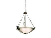 Kalco Grande 3 Light 24 Pendant Antique Copper 4845AC G3879