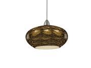 WAC Lighting Rhu Quick Connect Pendant Smoke Shade QP534 SM BN