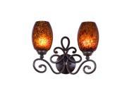 Kalco Amelie 2 Light Bath Antique Copper 5522AC 1406